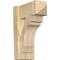 Ekena Millwork Merced Arts & Crafts Rough Sawn Outlooker, Douglas Fir, 6"W x 12"D x 16"H OUT06X12X16MRC03RDF - alternate 1